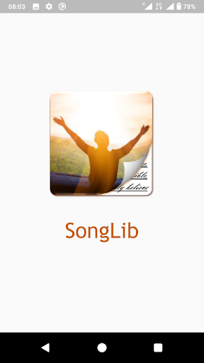 Android application SongLib - Songs of Worship screenshort
