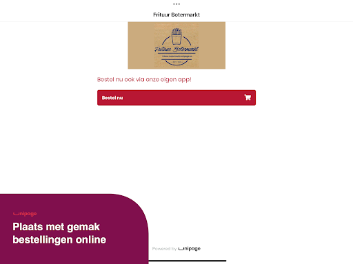 Frituur Botermarkt Screen 3