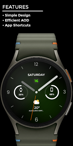 Night ver 53 - watch face screenshot 1