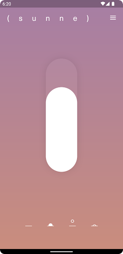 Android application Sunne screenshort