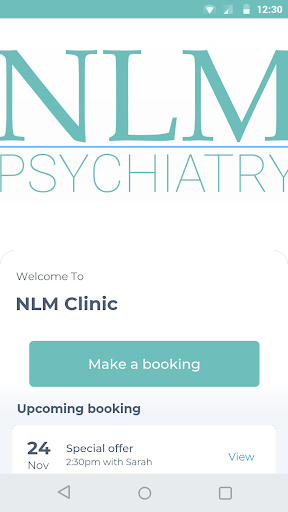 Android application NLM Clinic screenshort
