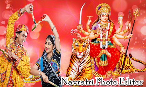 Navratri Photo Frame