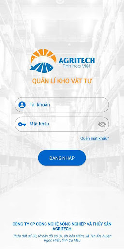 Android application VTAgri - Vật tư Agritech screenshort