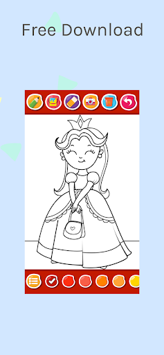 Princess Coloring Game