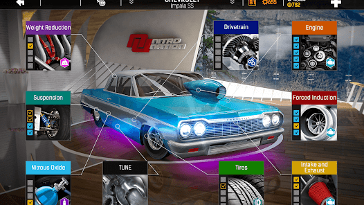 Nitro Nation: Car Racing Game MOD APK v7.4.5 Auto Perfect, Time Delay Gallery 2