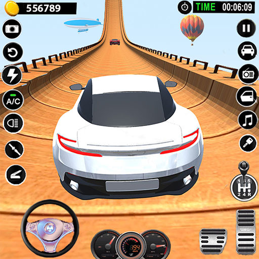 Mega Ramp Car Stunt 3D Game  Icon