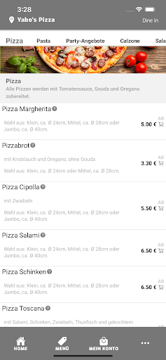 Yabos Pizza Screen 3