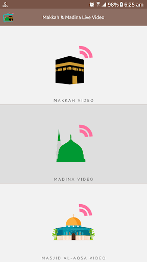 Makkah & Madina Live Video Screen 2