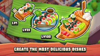 Game screenshot Sushi Empire Tycoon—Idle Game apk download