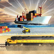 Land & Sea Cargo Service: Ship & Train Simulation