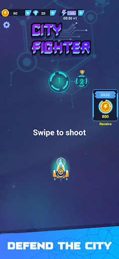 Android application CityFighter screenshort