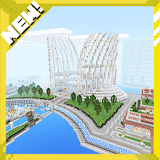 Futuristic City Minecraft map icon