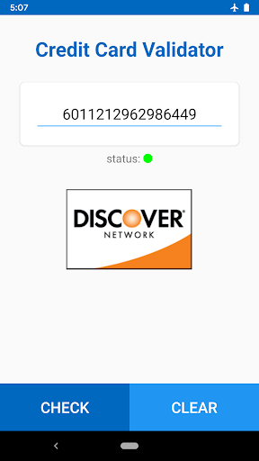 Credit Card Validator / Verifier