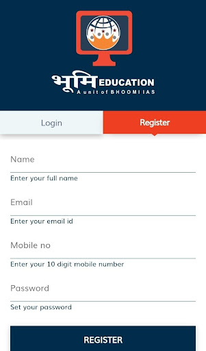Bhoomi Education Screen 3