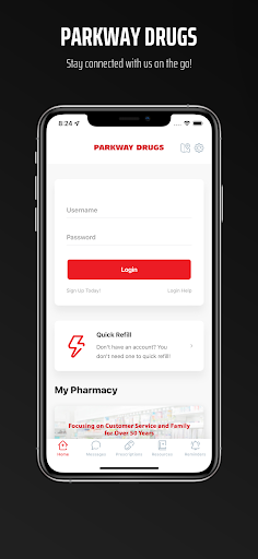 Android application Parkway Drugs screenshort