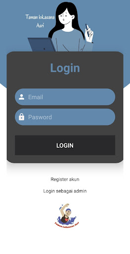 Android application Tiket Kolam Renang TAA screenshort