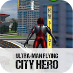 Cover Image of Download Ultra-man City Flying Hero 1.4 APK