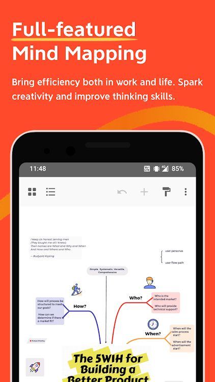 Xmind: Mind Map & Brainstorm - 24.01.14282 - (Android)