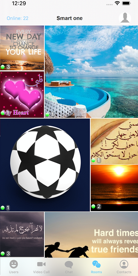Tigi Chat :Public Chat &social Screen 2