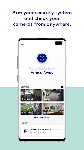 Android application Blue by ADT screenshort
