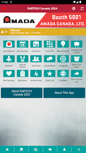 FABTECH Events Screen 2
