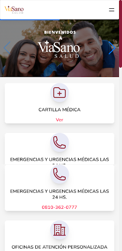 ViaSano Salud Screen 3