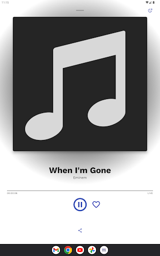 Android application Live Latino Radio screenshort