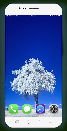 Winter Tree Wallpaperのおすすめ画像3