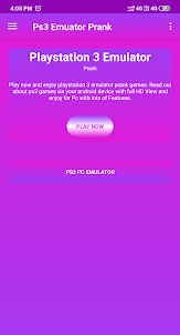 Ps3 Emulator Prank
