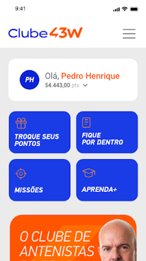 Clube 43W Screen 3