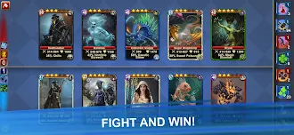 Game screenshot Blood of Titans: Card Battles mod apk