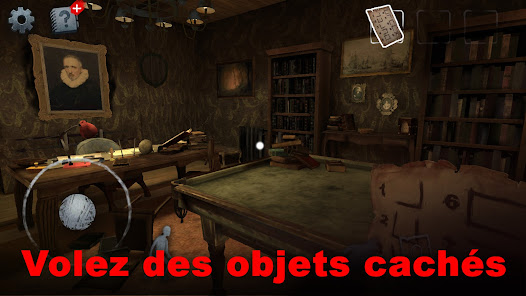 Scary Mansion：Jeu d'horreur 3D APK MOD – Pièces Illimitées (Astuce) screenshots hack proof 2