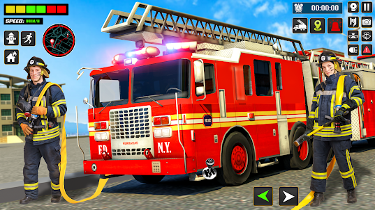 Firefighter: Fire Truck Games