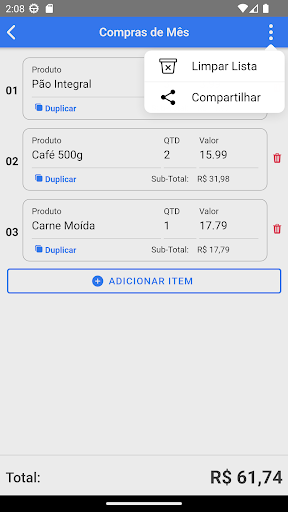 Super Lista - Lista de Compras Screen 3