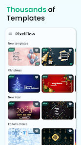 PixelFlow App Review - Best Online Intro Making App for Android