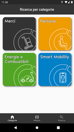 Android application Mobility App screenshort
