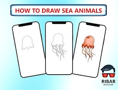 海の動物の描き方のおすすめ画像3