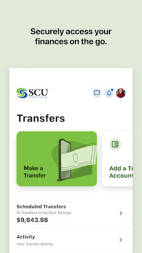 SCU Credit Union Screen 2