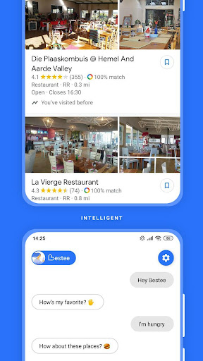 Android application Bestee screenshort