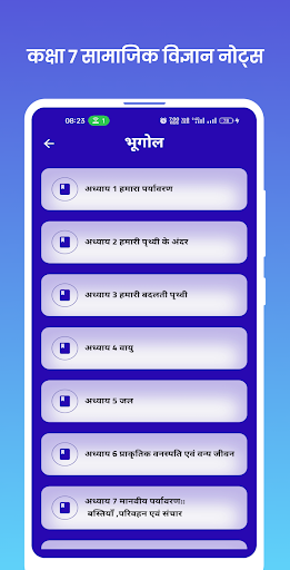 Class 7 Social Science Notes Screen 3