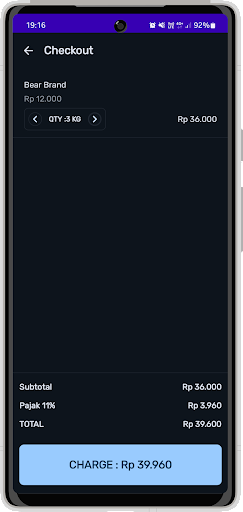 Felika POS Screen 3
