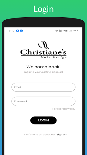 Android application Christianes Hair Design screenshort