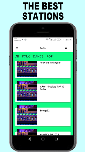 Android application Radio Eviva screenshort