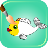 Fish Coloring Games icon