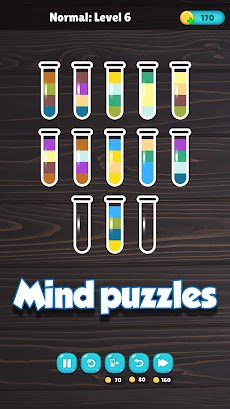 Water Sort : Color Puzzleのおすすめ画像3