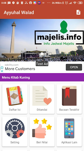 Android application Ayyuhal Walad - Imam Ghazali screenshort