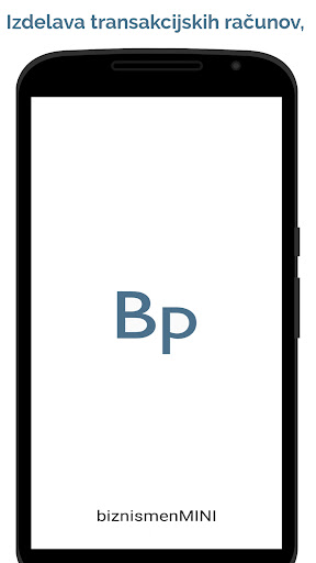 Android application biznismenMINI screenshort