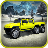 Offroad 6x6 Truck Snow Driving icon