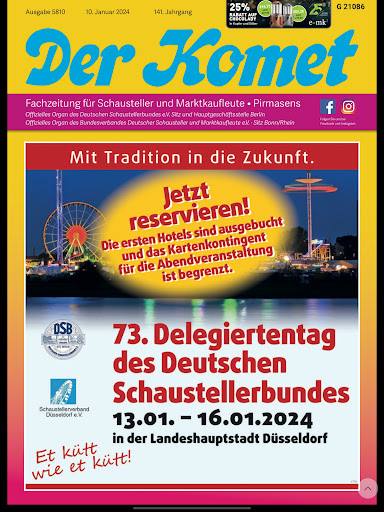 Der Komet Screen 2