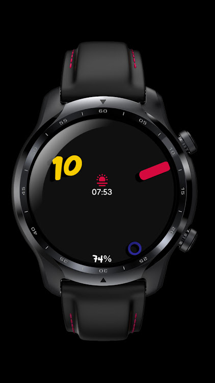 Digital Watch Face CUE024 - New - (Android)